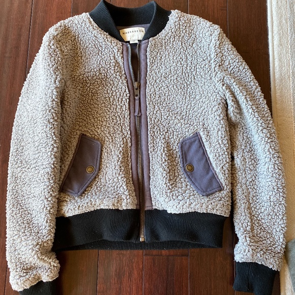 Anthropologie Jackets & Blazers - Anthropologie - Marrakech Blocked Sherpa Bomber